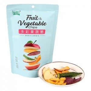 脆脆樂(lè)多彩果蔬脆50g5種蔬菜水果脆片兒童辦公休閑零食混合裝即食