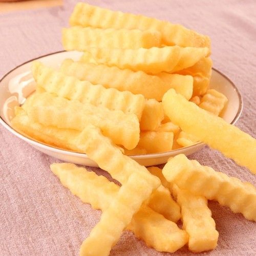 凱達(dá)恒業(yè)冷凍薯?xiàng)l 曲薯 2kg 半成品薯?xiàng)l 西餐漢堡店用油炸薯?xiàng)l